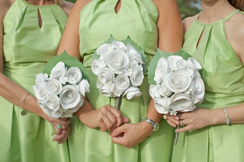 Paper Flowers - New Jersey Bride
