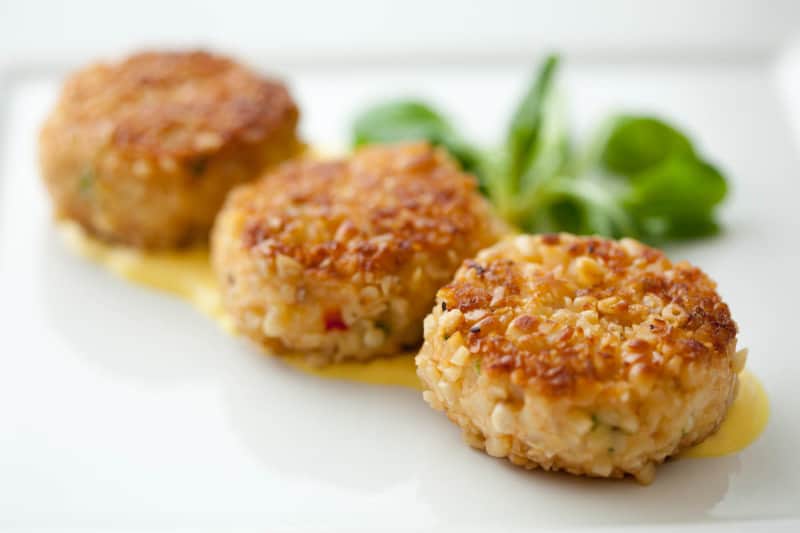 New Jersey Bride—Mini-Crabcakes