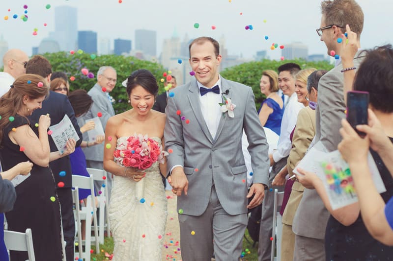 A Fun Crafty Wedding at Liberty House - New Jersey Bride