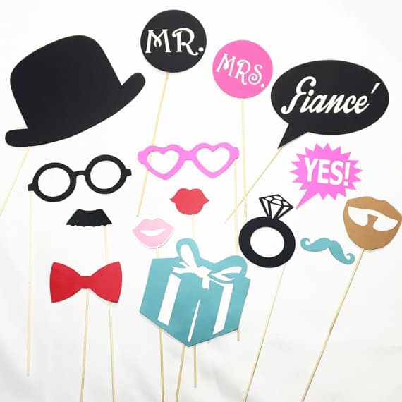 New Jersey Bride—Engagement party props.