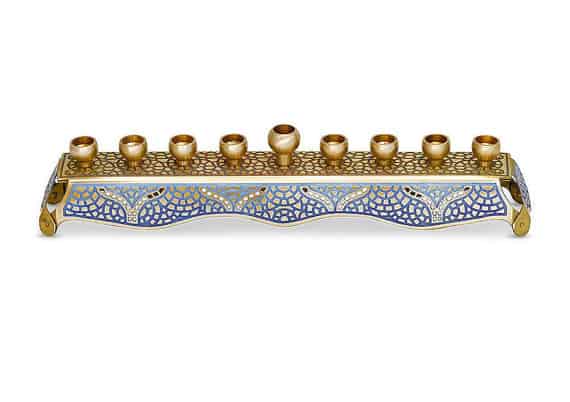 New Jersey Bride—Menorah