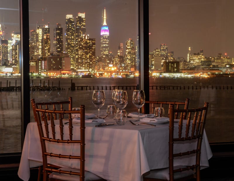 New Jersey Bride—View from Molos' Dining Room