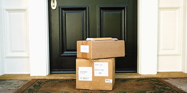 New Jersey Bride—presents at door