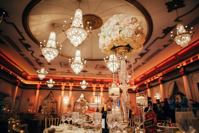 Wedding reception at The Crystal Plaza Livingston, NJ