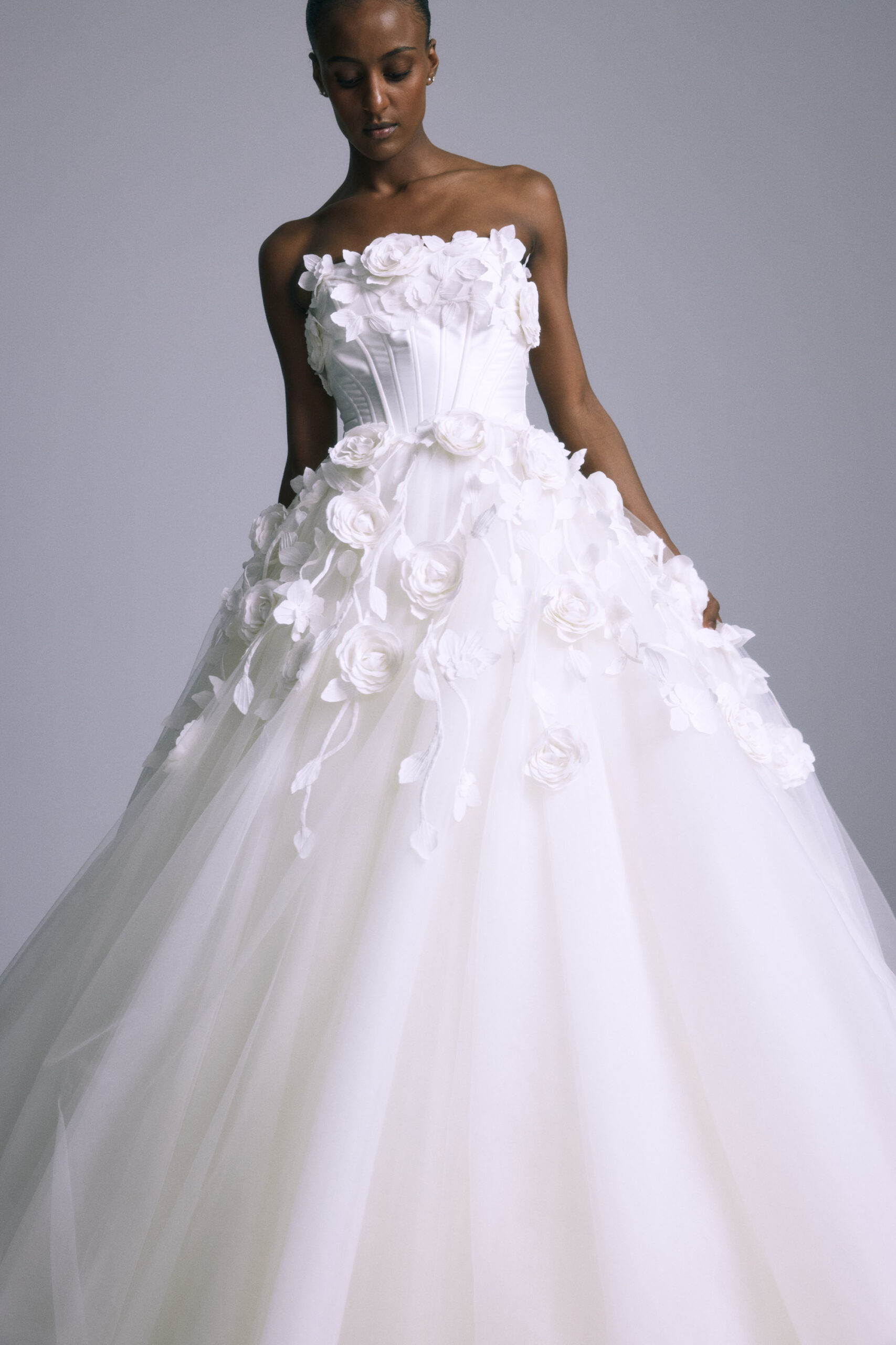 amsale wedding gown