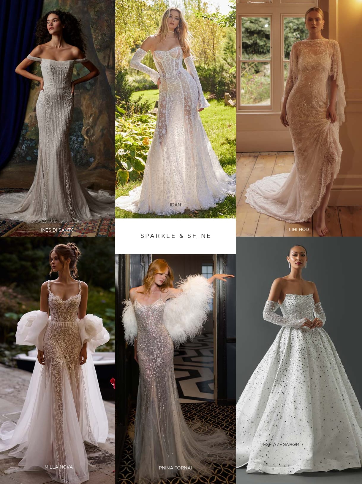 Wedding Gowns from the Fall 2025 collections.