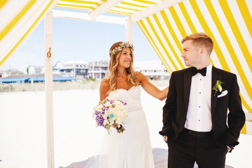 New Jersey Bride—Congress Hall tent wedding