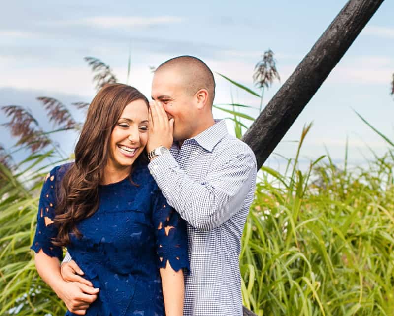 New Jersey Bride Alex and Jim Beach Engagement Session 