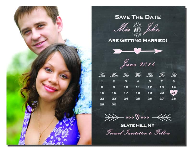 Chalkboard Stationery