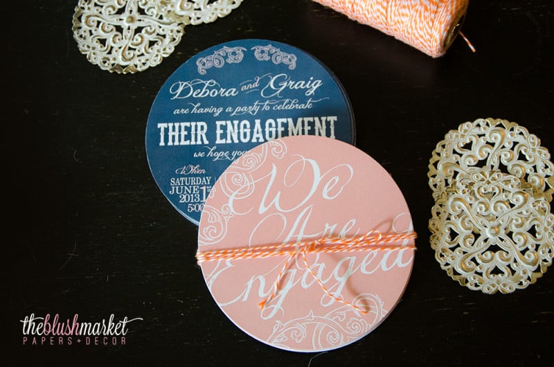 Wedding Coaster
