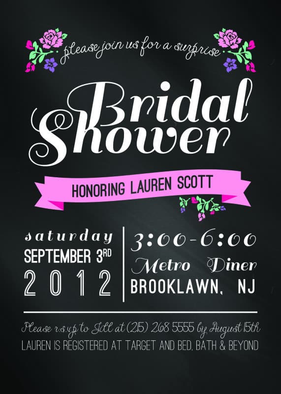 Bridal Shower Invitation