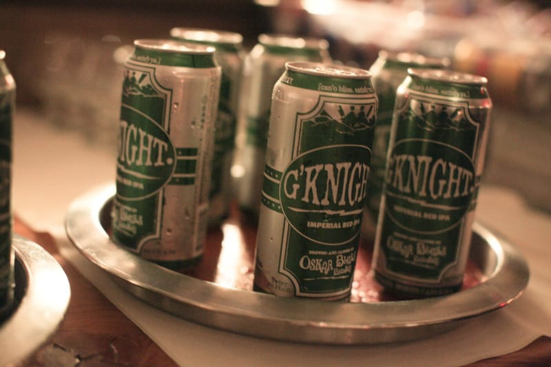 Serve craft beer for your wedding.