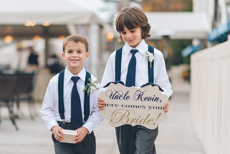Cute kids in NJ weddings