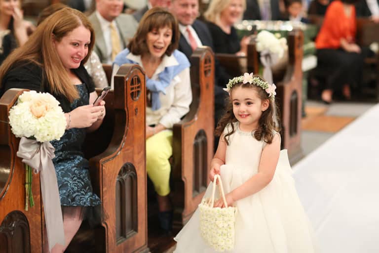 Cute kids in NJ weddings