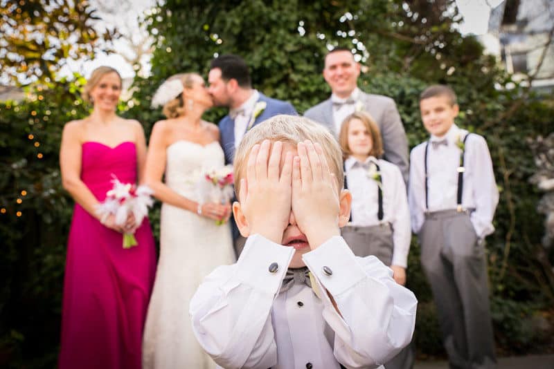 Cute kids in NJ weddings