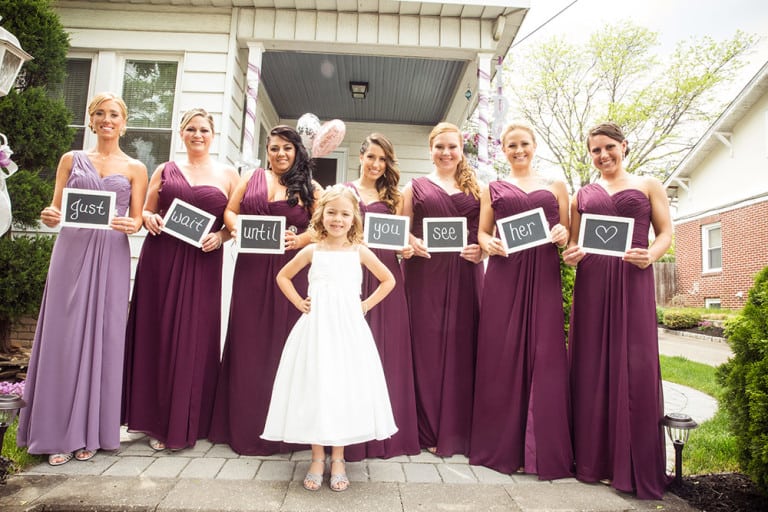 Cute kids in NJ weddings