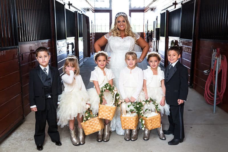 Cute kids in NJ weddings