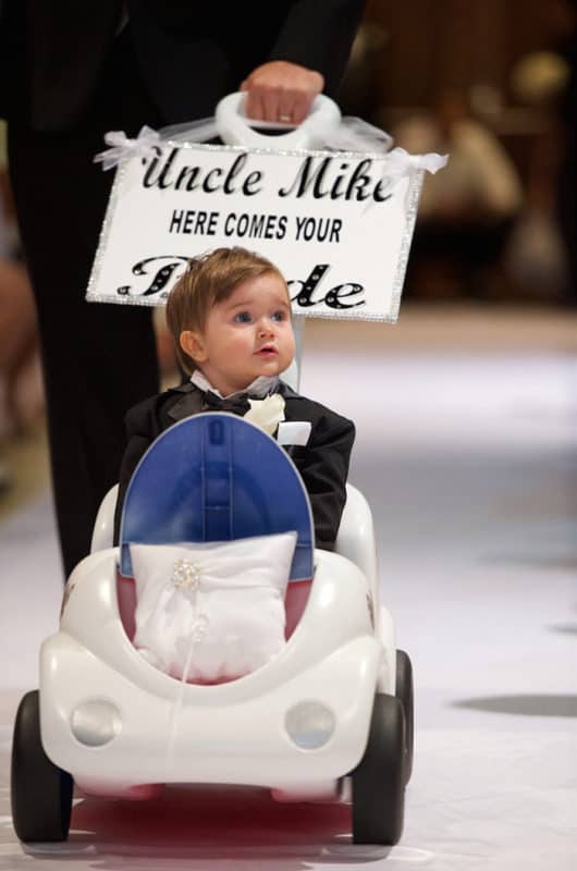 Cute kids in NJ weddings