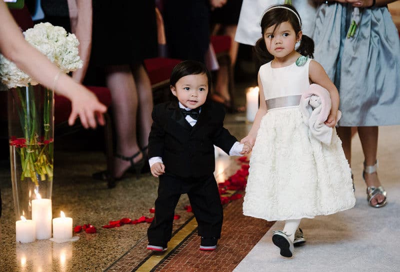 Cute kids in NJ weddings