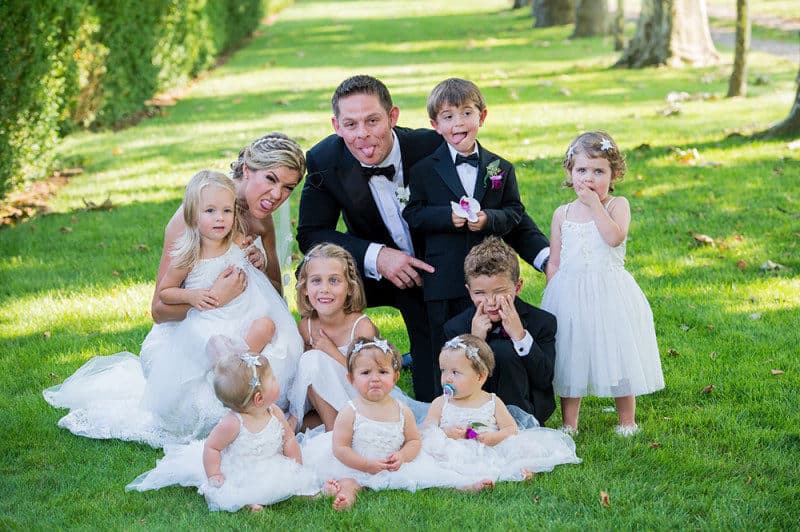 Cute kids in NJ weddings
