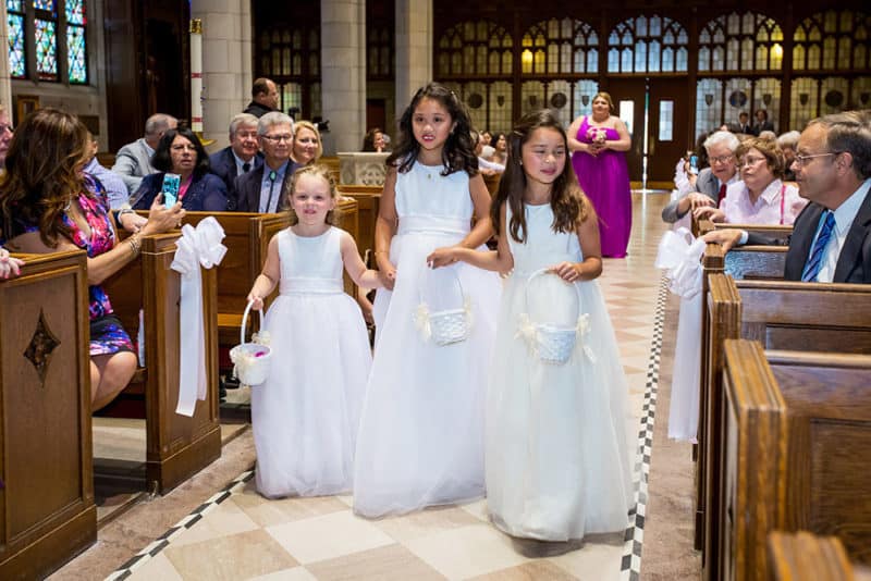 Cute kids in NJ weddings