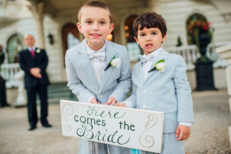 Cute kids in NJ weddings