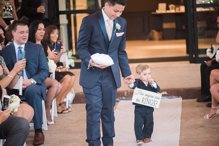 Cute kids in NJ weddings