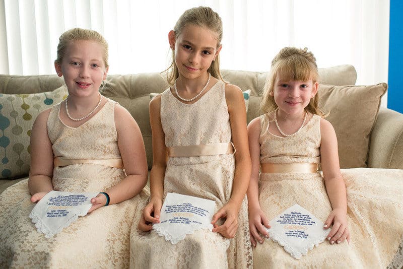 Cute kids in NJ weddings