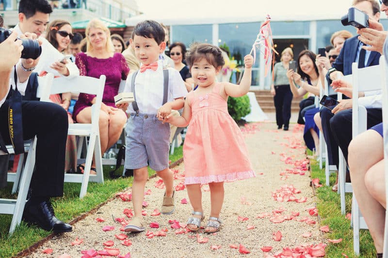 Cute kids in NJ weddings