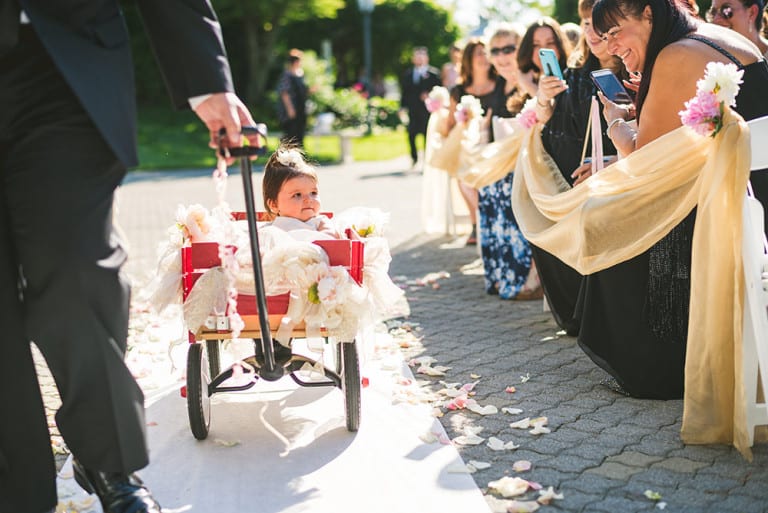 Cute kids in NJ weddings