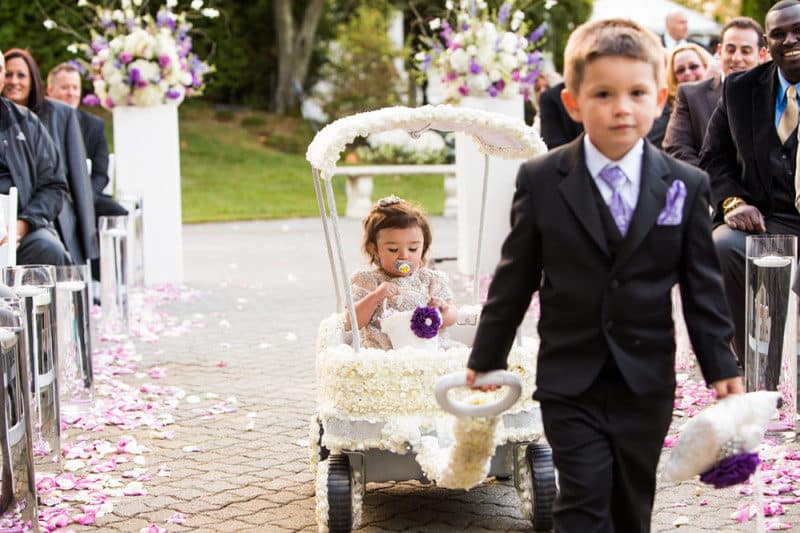 Cute kids in NJ weddings