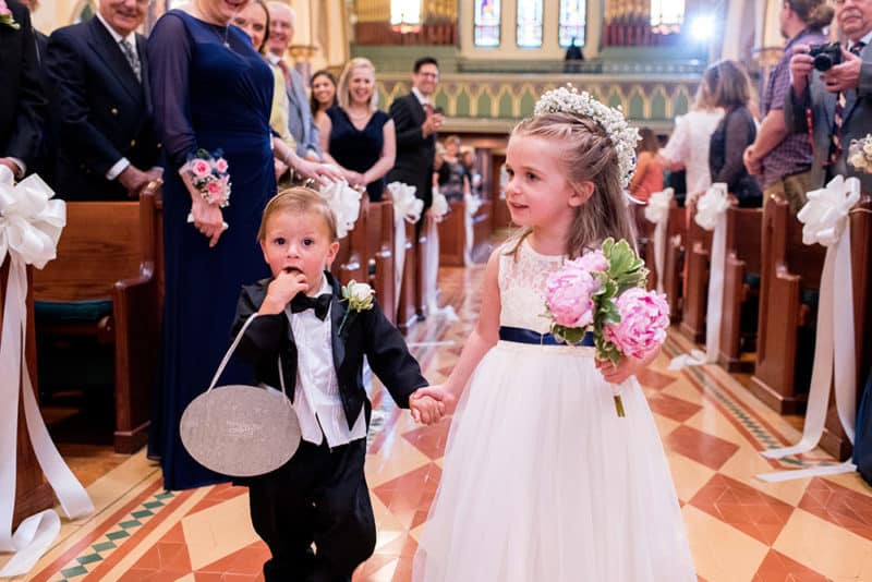 Cute kids in NJ weddings
