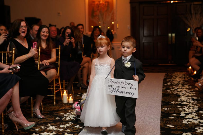Cute kids in NJ weddings