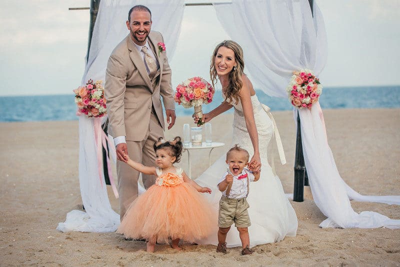 Cute kids in NJ weddings