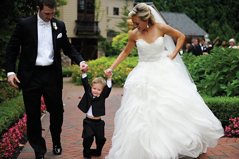 Cute kids in NJ weddings