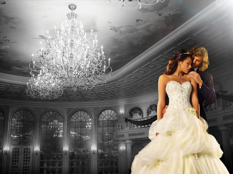 Disney Princess Wedding Gowns - Belle from Beauty and the Beast