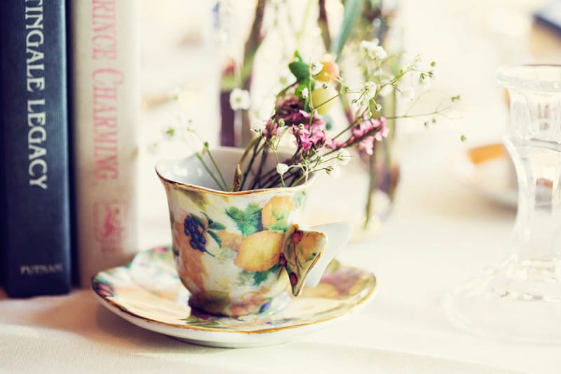 New Jersey Bride Tea Cup Decor