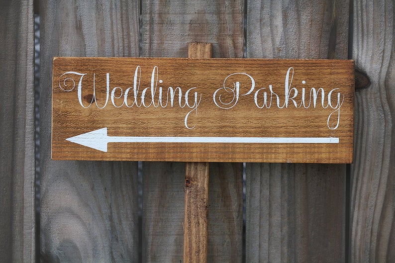 Parking sign
