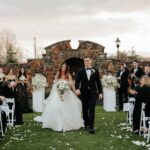 All the Guests Wore Black at This Elegant & Romantic Wedding