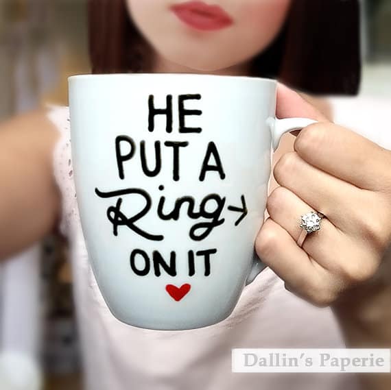 New Jersey Bride Engagement Etsy Mug
