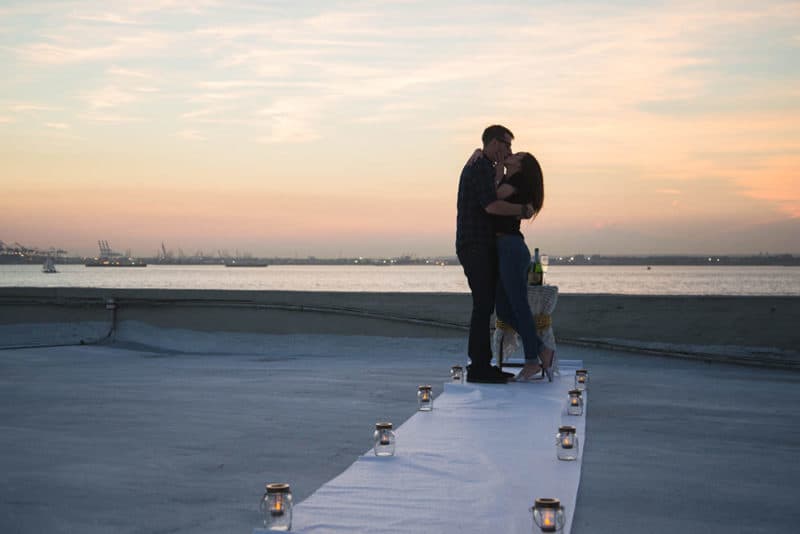 Rooftop Engagement Story