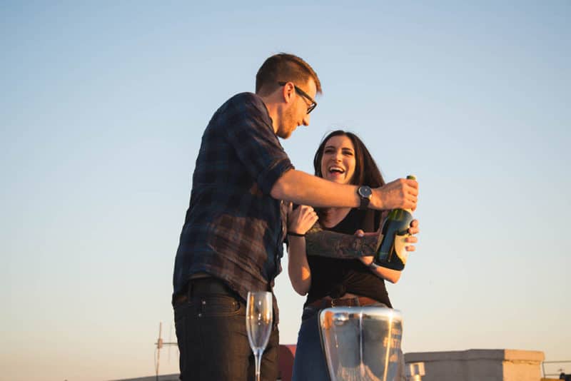 Rooftop Engagement Story