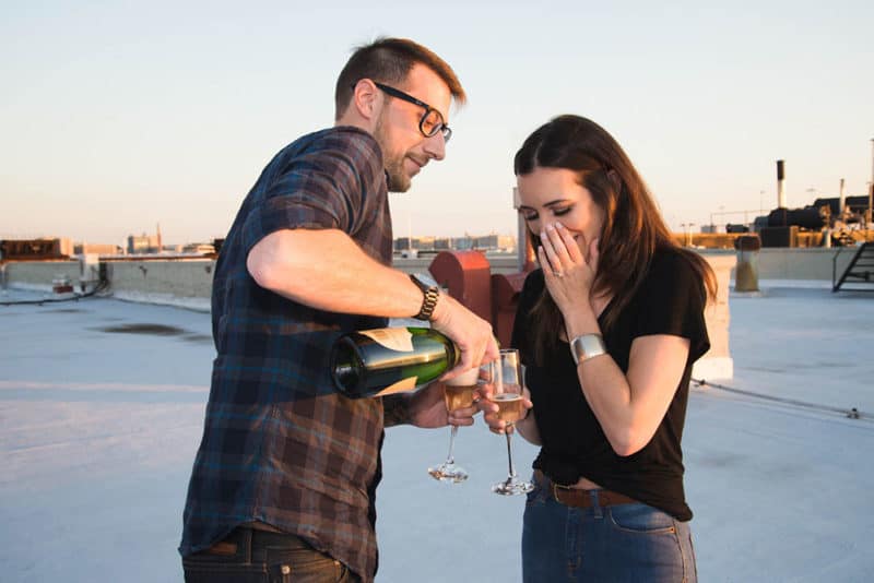 Rooftop Engagement Story