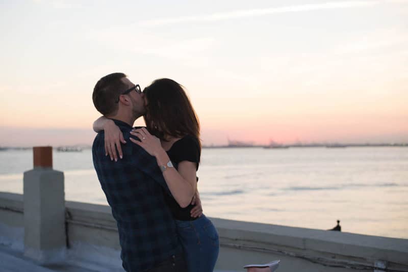 Rooftop Engagement Story