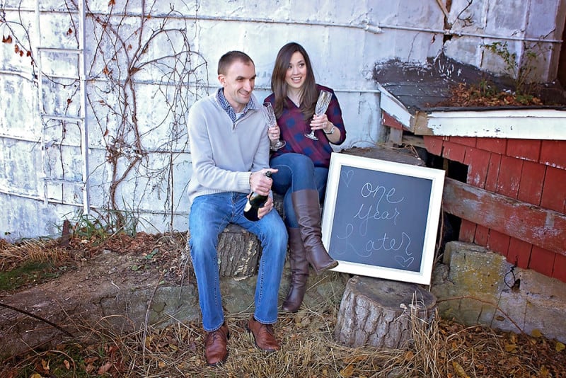 New Jersey Bride Sarah and Kevin 1 Year Anniversary