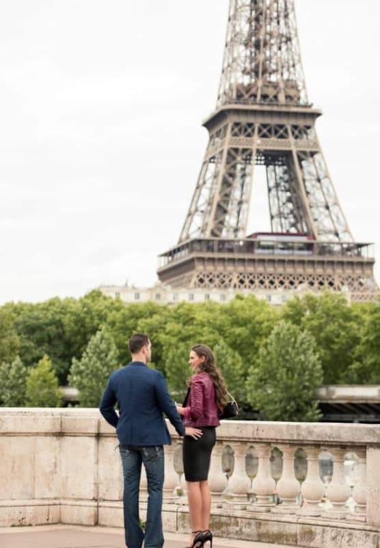 New Jersey Bride Patricia and Sean Paris Engagement