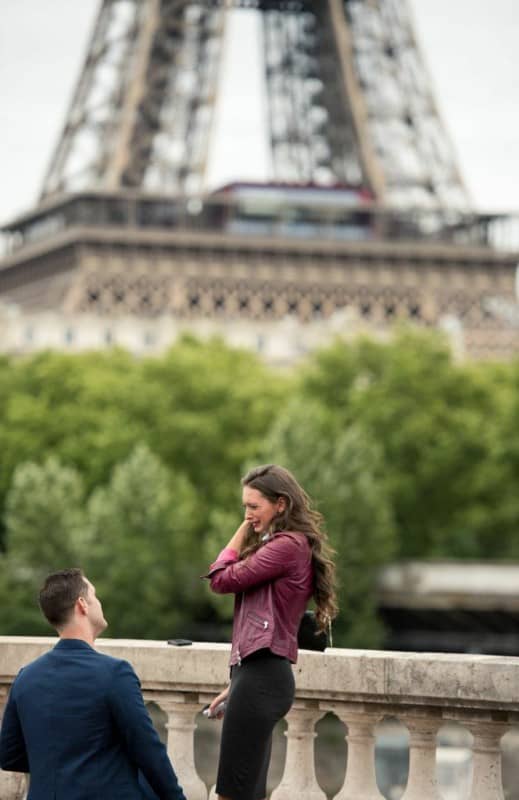 New Jersey Bride Patricia and Sean Paris Engagement