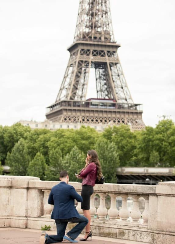 New Jersey Bride Patricia and Sean Paris Engagement
