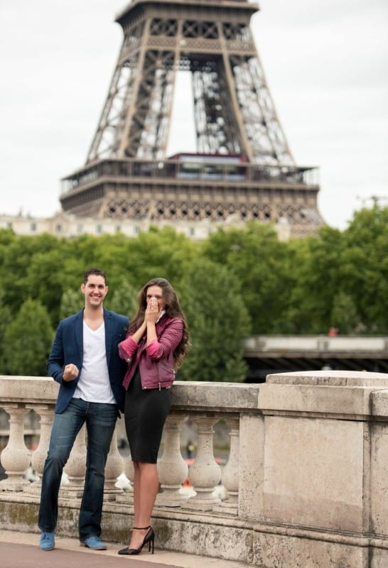 New Jersey Bride Patricia and Sean Paris Engagement