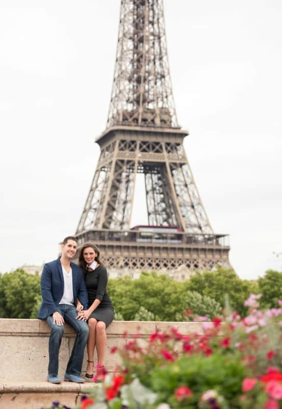 New Jersey Bride Patricia and Sean Paris Engagement